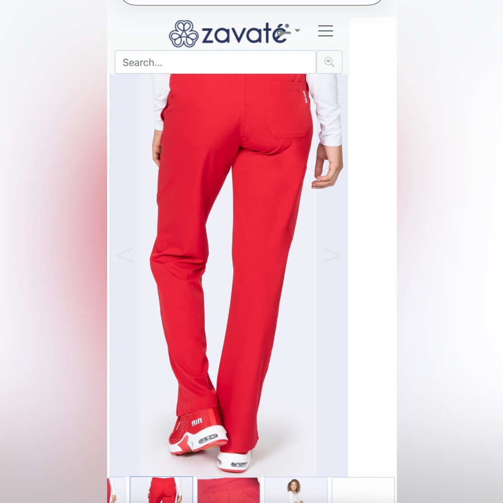 NWT Zavate AVA Yoga Pant Scrub - Picture 6 of 10